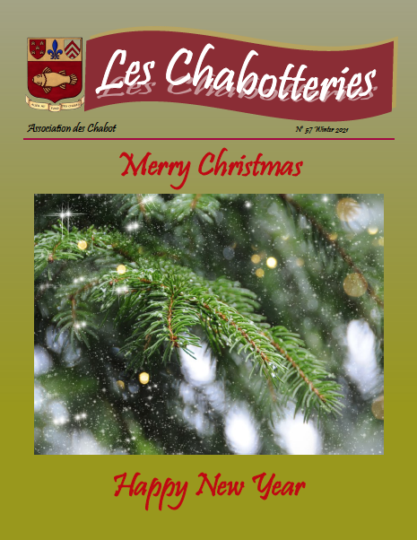 Issue 57 - Les Chabotteries cover | Association des Chabot