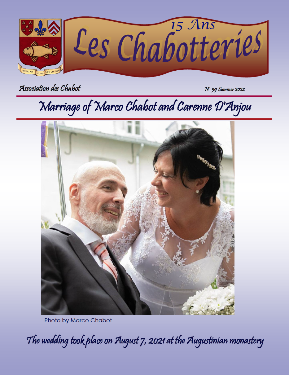 Les Chabotteries - Issue 59 cover | Association des Chabot