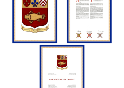 Association des Chabot Coats of arms