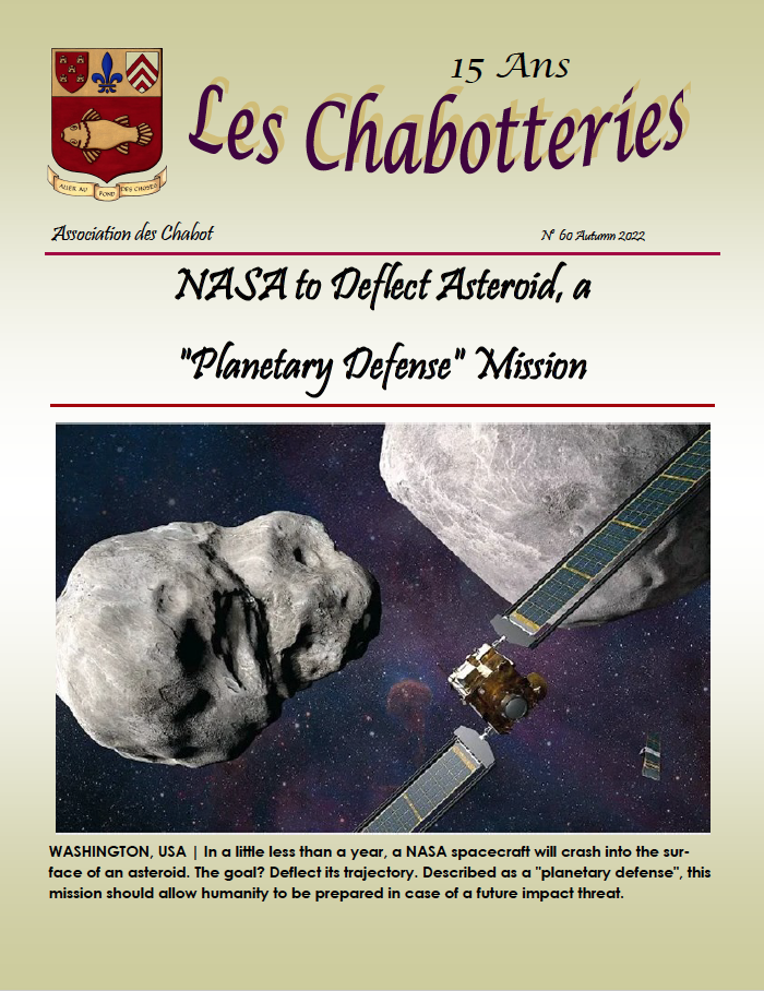 Chabotteries - Issue 60 - Cover | Association des Chabot