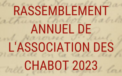 Rassemblement annuel de l’Association des Chabot | 10 septembre 2023
