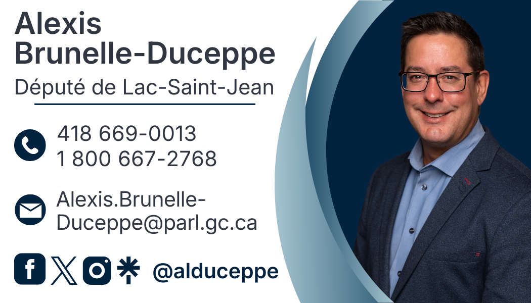 alexis-brunelle-duceppe Mario Simard, député, soutien l'Association des Chabot