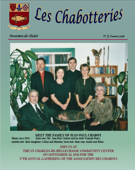 73_chabotteries-en-couverture Les Chabotteries issue 61 - Cover